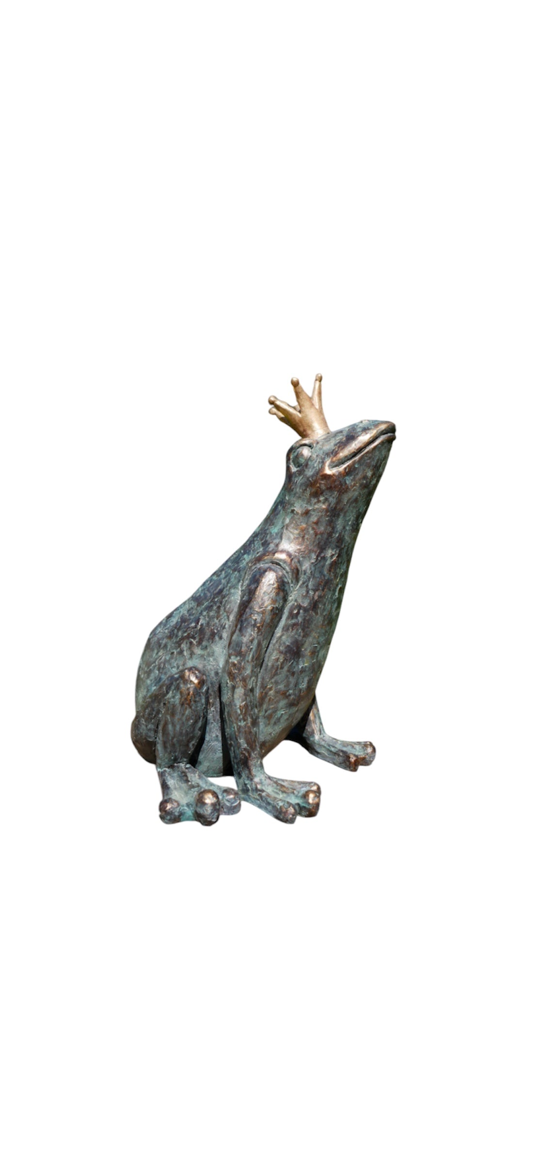 Prince Frog Sculpture - Charming Resin Frog for Indoor or Outdoor Decor | Sign of the times Stoke