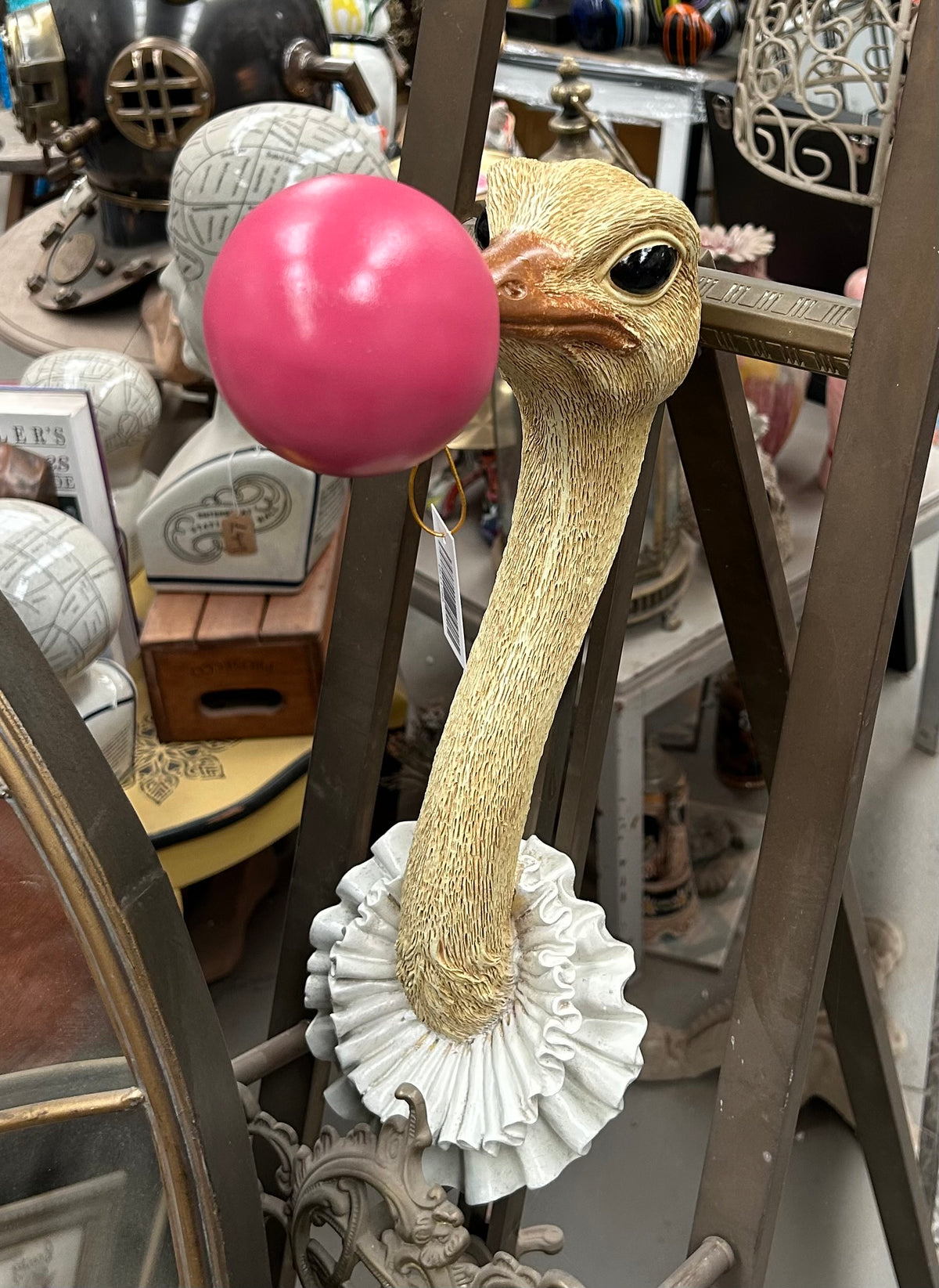 Ostrich Wall Decoration – Unique Animal Wall Sculpture | Sign of the times Stoke