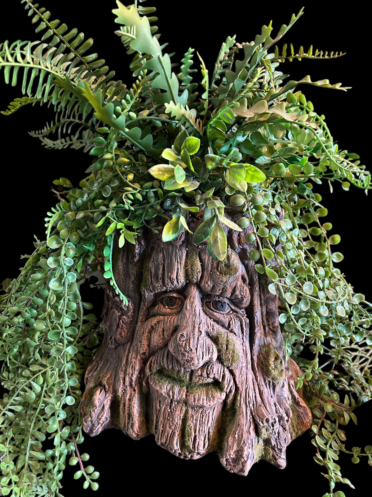 Tree Stump Planter - Charming Resin Planter | Sign of the times Stoke