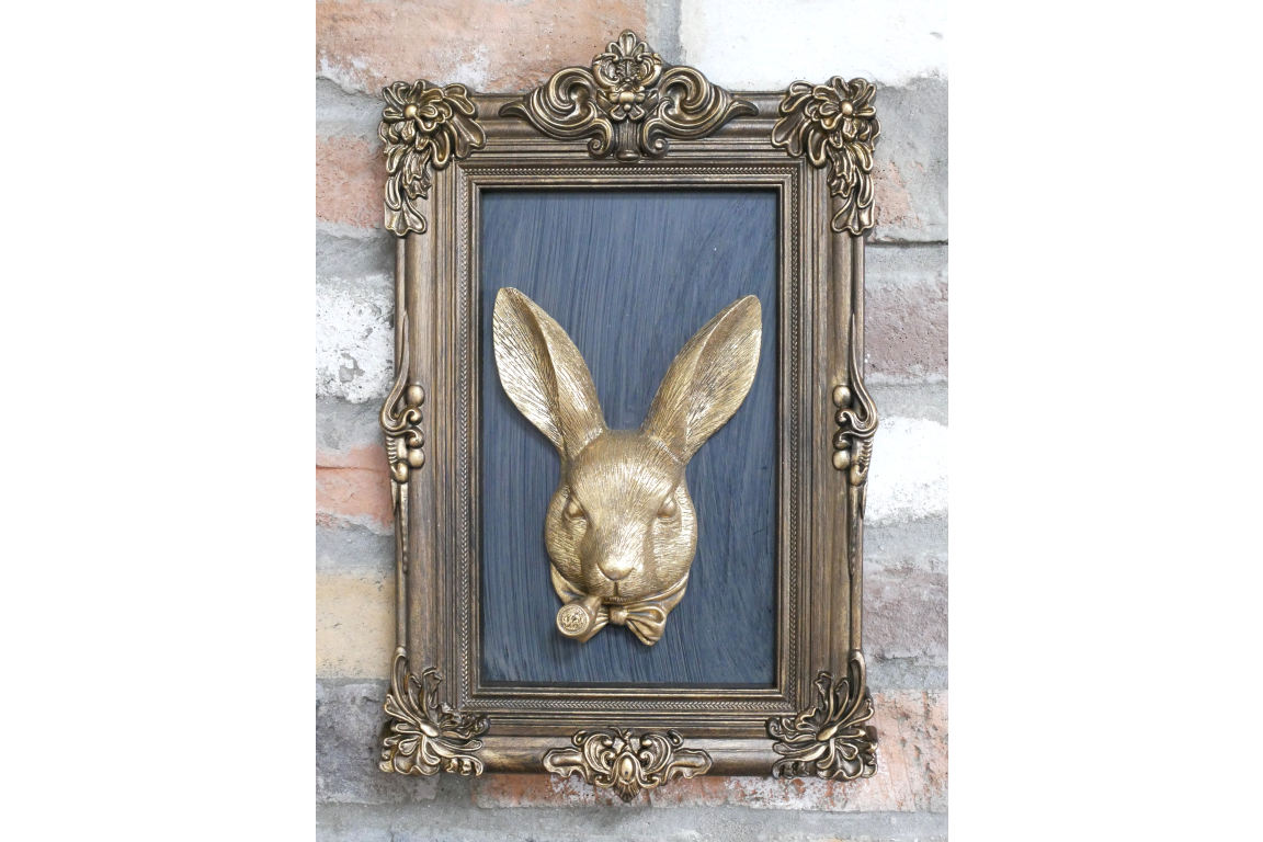 Rabbit in Frame – Decorative Framed Rabbit Wall Art | Sign of the times Stoke