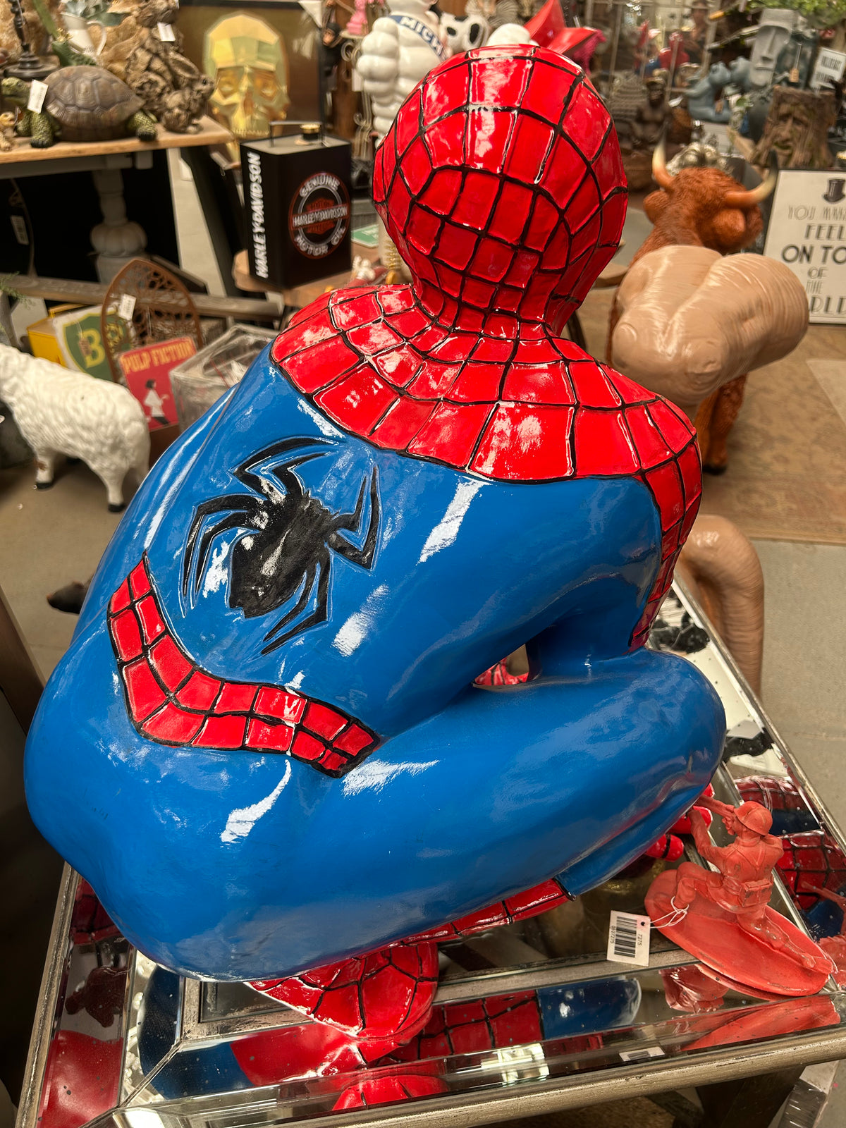 Spider-Man Resin Sculpture – Large Superhero Decorative Figure | Sign of the times Stoke