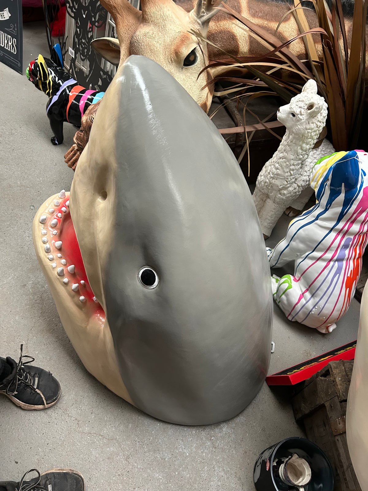 Incredible Shark Resin Wall Mount - Versatile Home Décor | Sign of the times Stoke