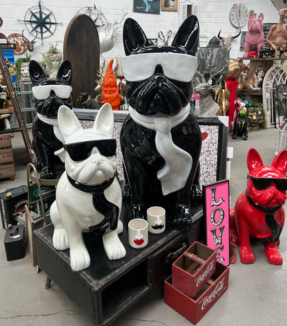4FT Giant Frenchie Sculpture - Indoor or Outdoor | Sign of the times Stoke
