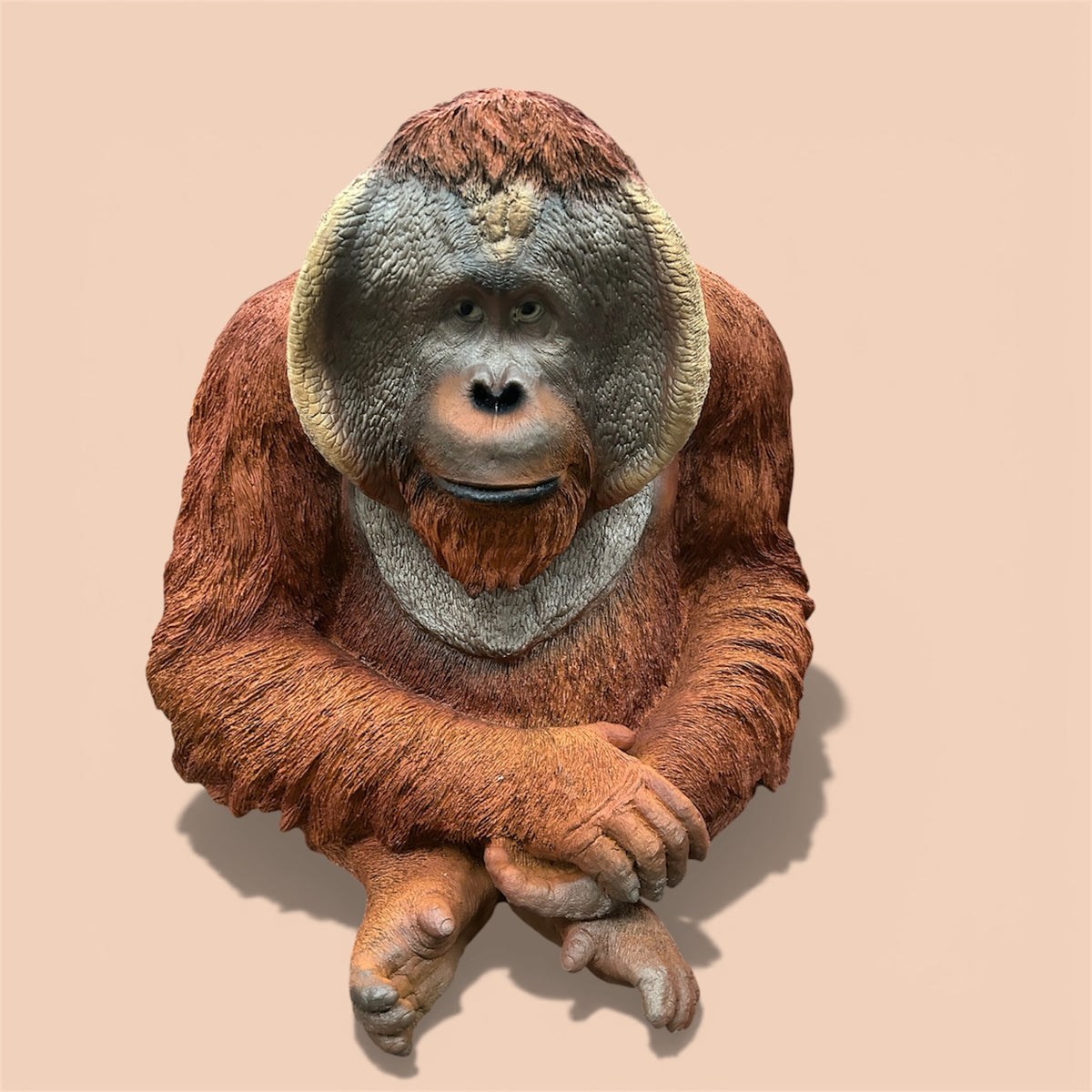 Large Orangutan Resin Figure – Outdoor Garden Sculpture | Sign of the times Stoke