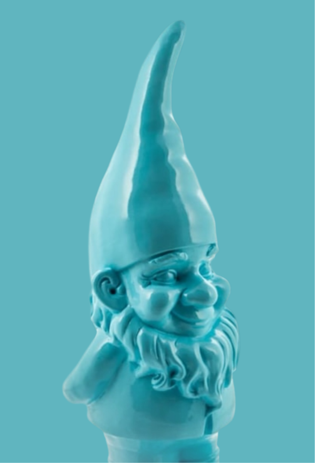 Giant Blue Standing Gnome Figure - Joyful Garden or Home Decor | Sign of the times Stoke