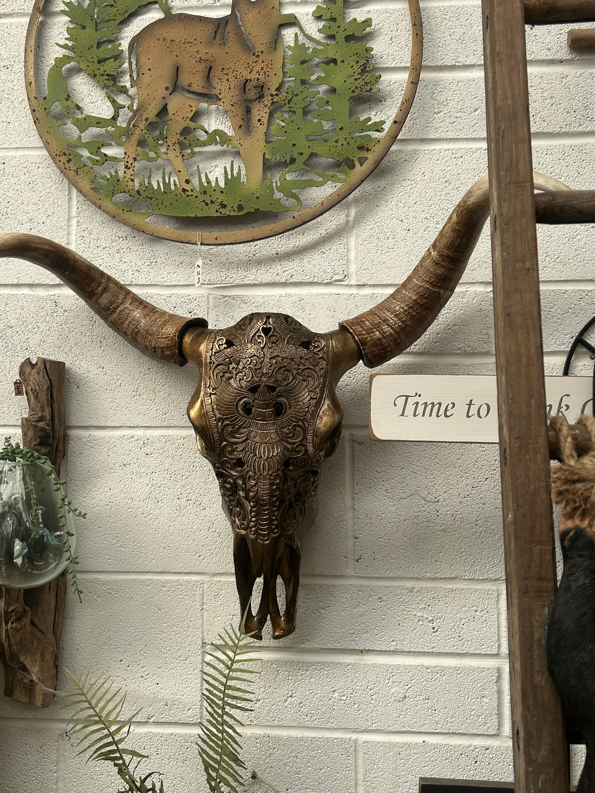 Arizona Desert Skull – Large Statement Wall Décor | Sign of the times Stoke