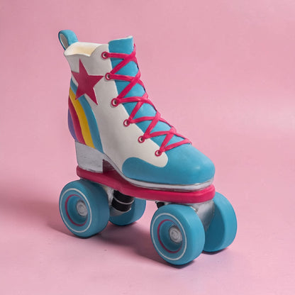 Retro Roller Skate Vase – Rainbow Statement Décor | Sign of the times Stoke