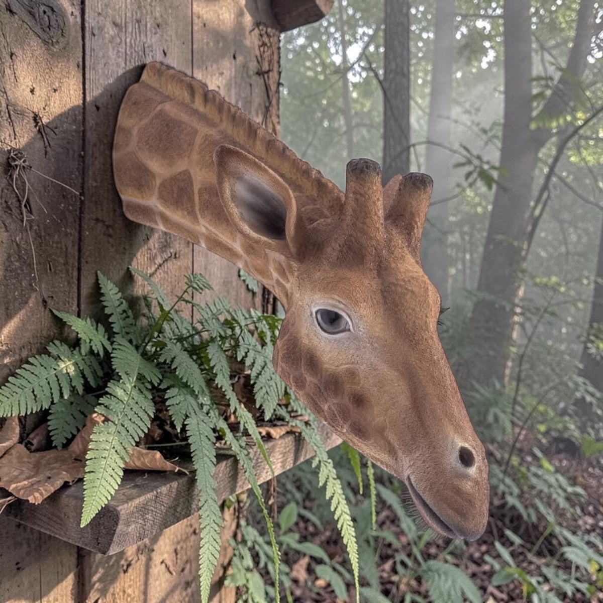 Large Giraffe Wall Head – Eye-Catching Safari Animal Wall Decor | Sign of the times Stoke