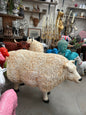 Large Standing Sheep – 100cm Long Decorative Sheep Garden Figure | Sign of the times Stoke