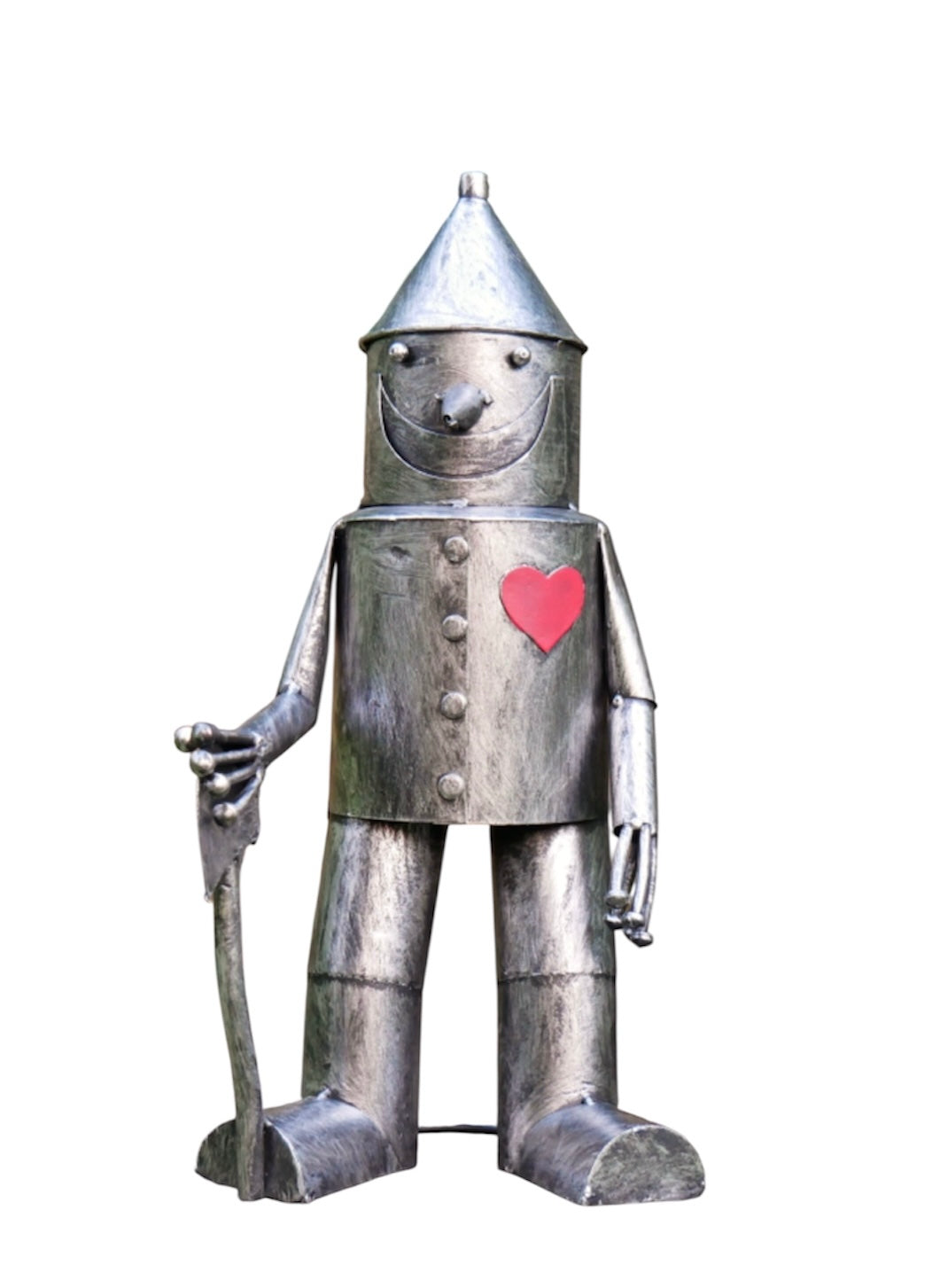 Small Tin Man Ornament - Charming Steel Metal Decoration | Sign of the times Stoke