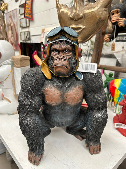 Moody Gorilla – Bold and Expressive Animal Sculpture | Sign of the times Stoke