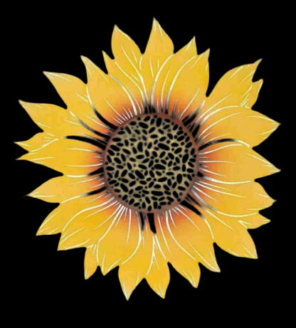 Sunflower Wall Art - Vibrant Metal Decor for Indoor/Outdoor | Sign of the times Stoke