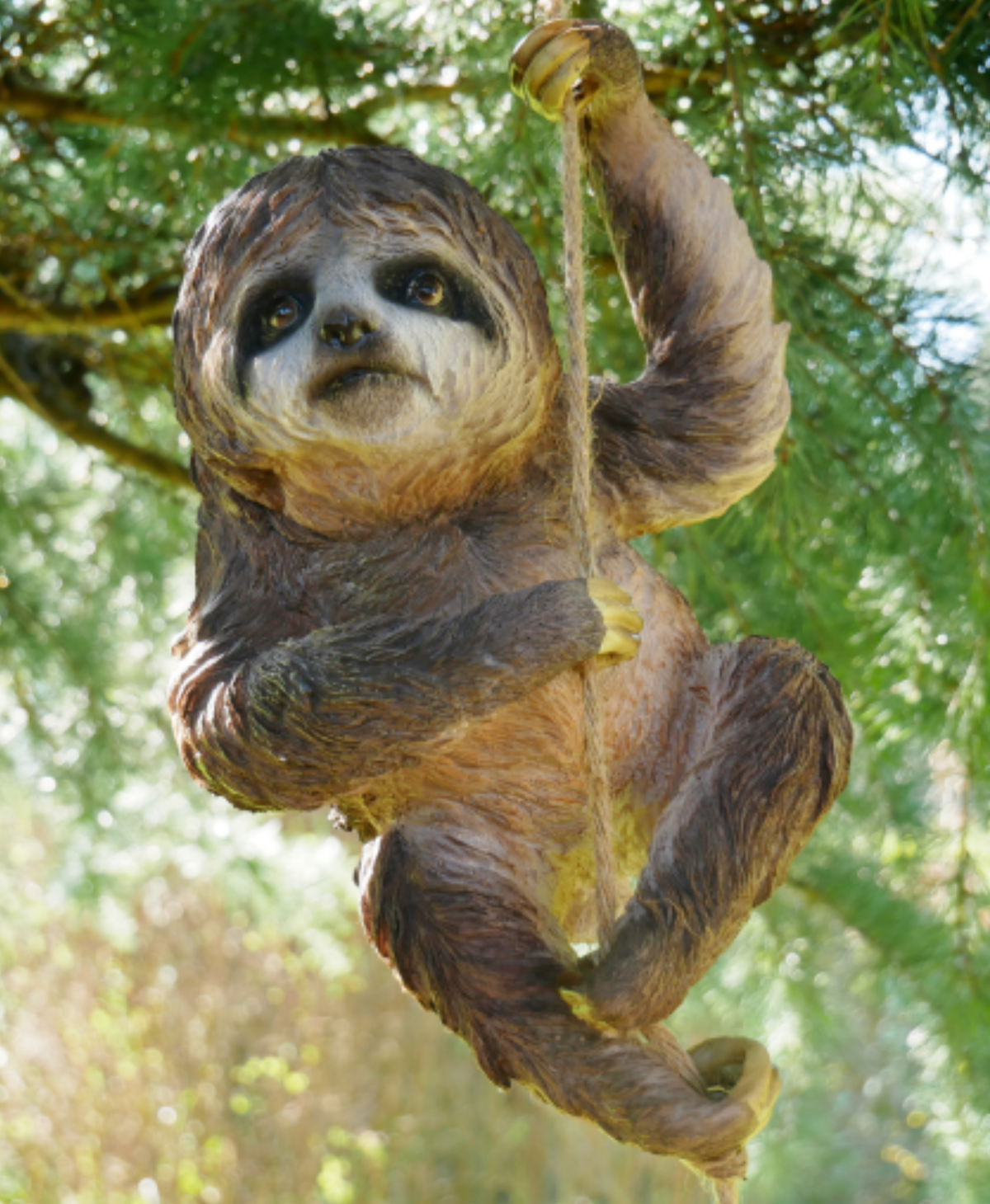 Climbing Sloth on Rope – Whimsical Hanging Animal Decor | Sign of the times Stoke