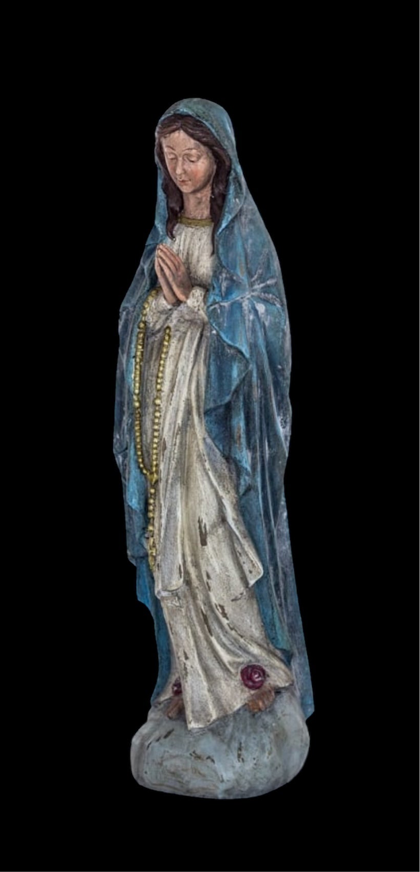 Praying Maria Figure | Elegant Religious Décor | Serene and Spiritual Accent | Sign of the times Stoke