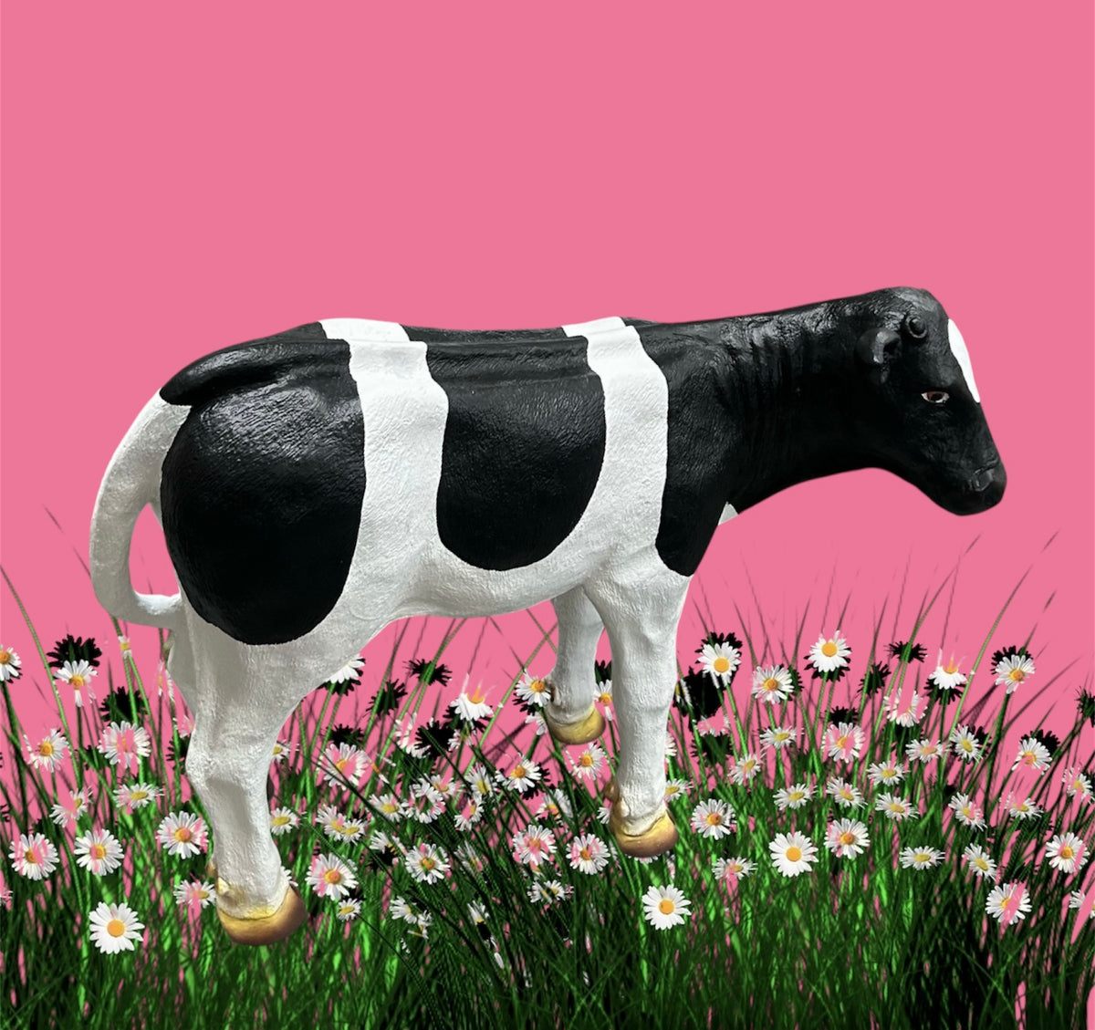 Large Cow Sculpture | Eye-Catching Farmhouse & Garden Décor | Sign of the times Stoke