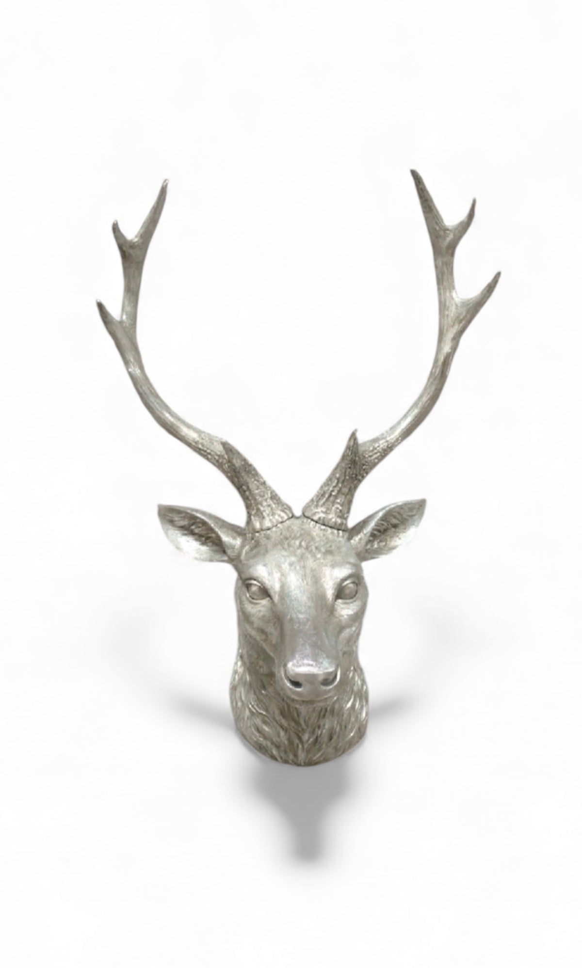 Silver Stag Head – Elegant Animal Wall Mount Decor | Sign of the times Stoke