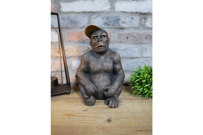 Gavin the Gorilla Junior – Charming Resin Gorilla Sculpture | Sign of the times Stoke
