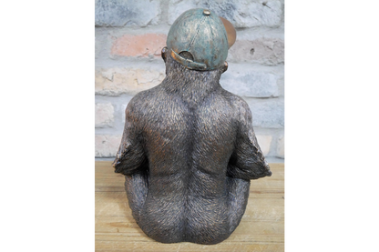 Gavin the Gorilla Junior – Charming Resin Gorilla Sculpture | Sign of the times Stoke