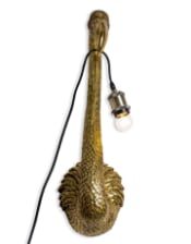 Gold Flamingo Head Wall Light – Elegant and Unique Lighting Fixture | Sign of the times Stoke