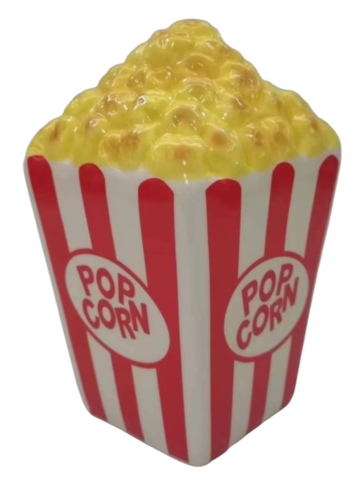 Ceramic Popcorn Money Bank – Fun & Unique Savings Jar | Sign of the times Stoke