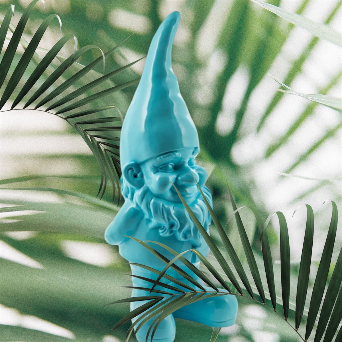 Giant Blue Standing Gnome Figure - Joyful Garden or Home Decor | Sign of the times Stoke