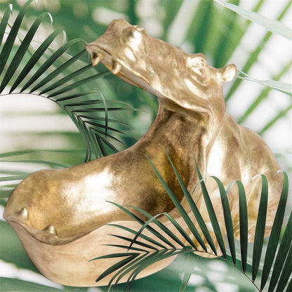 Gold Hungry Hippo Storage Bowl - Unique Decorative Organizer | Sign of the times Stoke