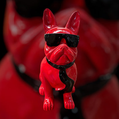 Frenchi Sculpture – Stunning Red Fiberglass Sculpture, Indoor/Outdoor Use | Sign of the times Stoke
