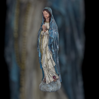 Praying Maria Figure | Elegant Religious Décor | Serene and Spiritual Accent | Sign of the times Stoke