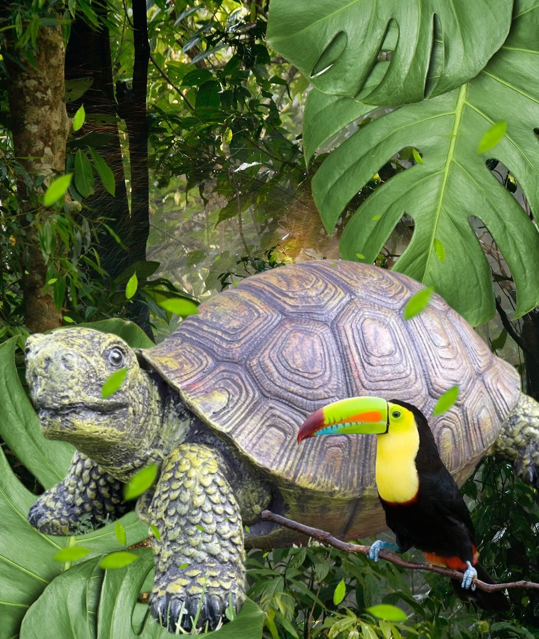 Large Resin Tortoise Sculpture – Realistic Outdoor/Indoor Decor | Sign of the times Stoke