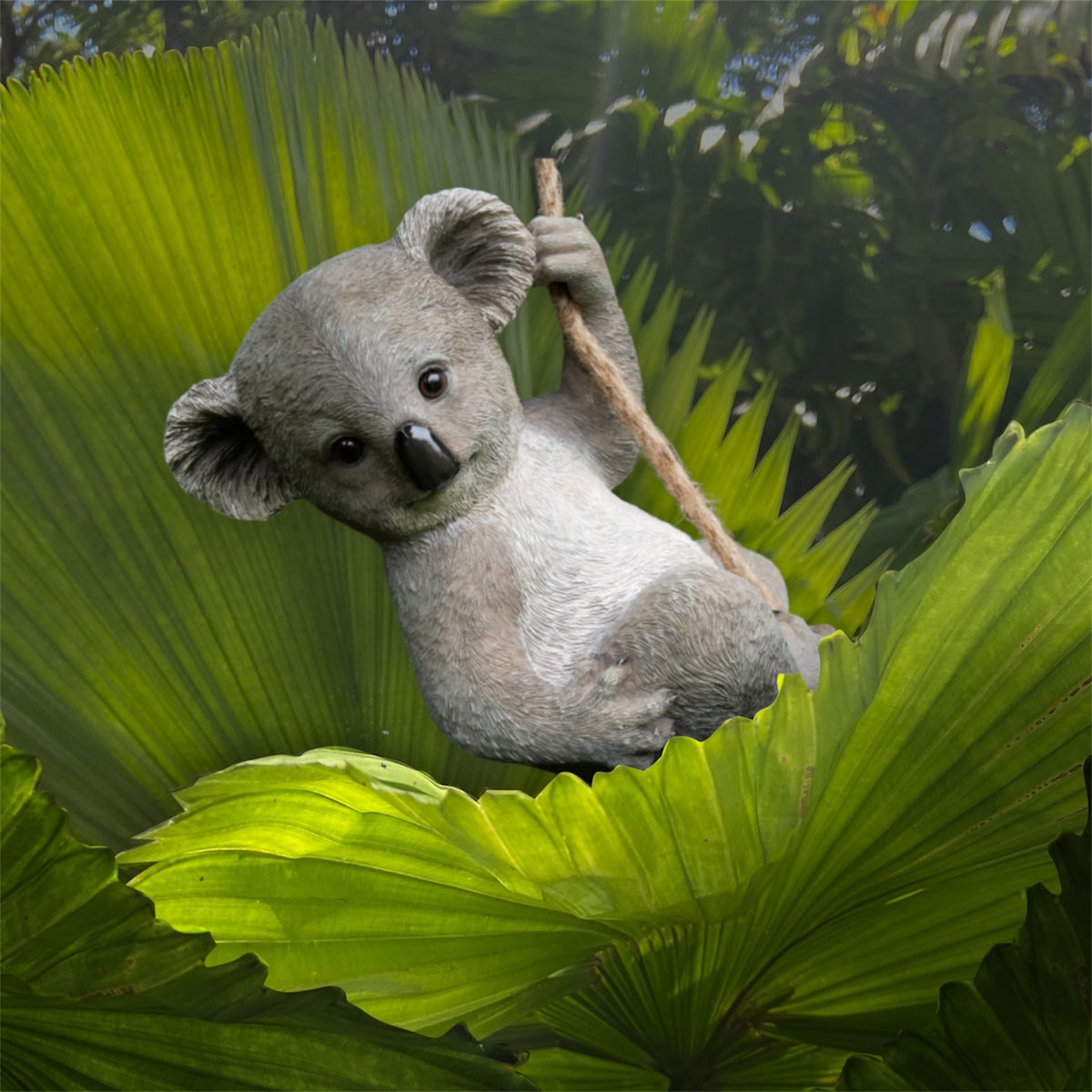 Hanging Koala Sculpture – Intricate Garden or Home Decor | Sign of the times Stoke