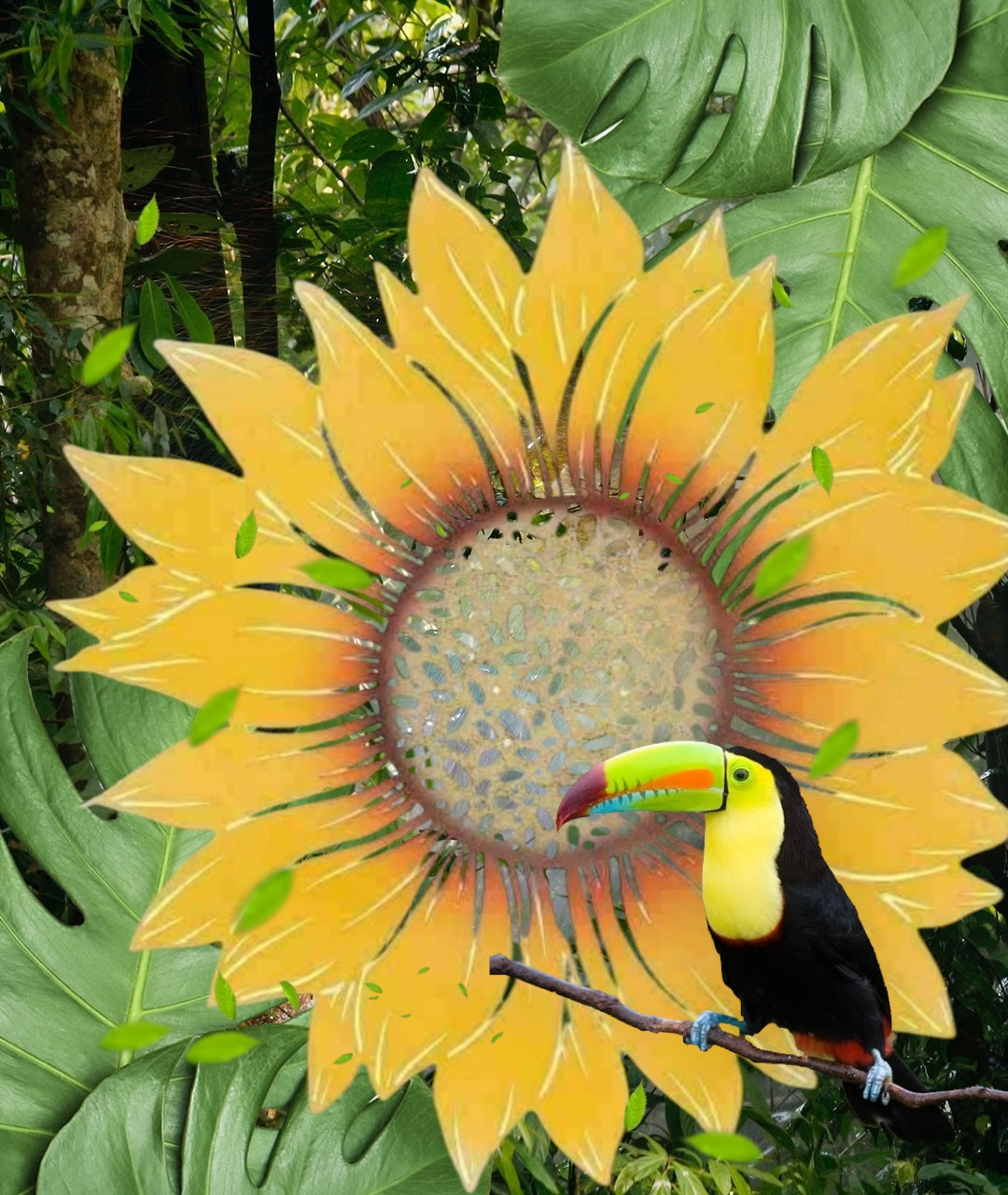 Sunflower Wall Art - Vibrant Metal Decor for Indoor/Outdoor | Sign of the times Stoke