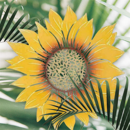 Sunflower Wall Art - Vibrant Metal Decor for Indoor/Outdoor | Sign of the times Stoke