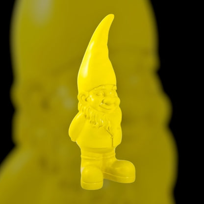 Giant Yellow Standing Gnome Figure - Joyful Garden or Home Decor | Sign of the times Stoke