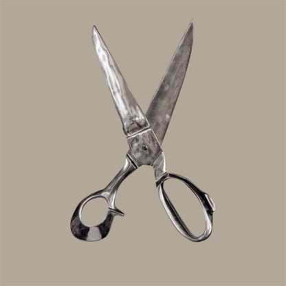 Large Polished Aluminium Scissors Wall Decor - Perfect for Barbers and Hair Salons | Sign of the times Stoke