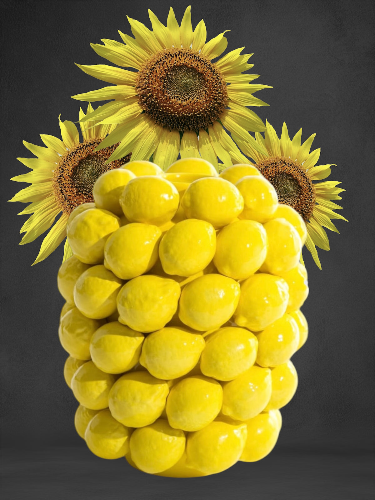 Stunning Ceramic Lemon Vase – Bright and Stylish Decor | Sign of the times Stoke