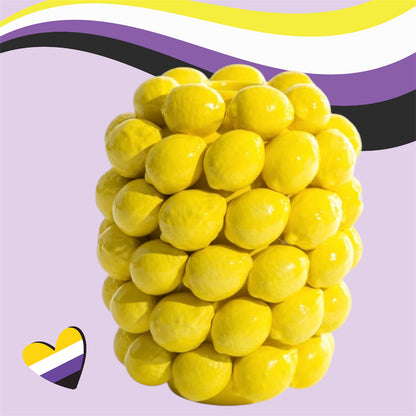 Stunning Ceramic Lemon Vase – Bright and Stylish Decor | Sign of the times Stoke