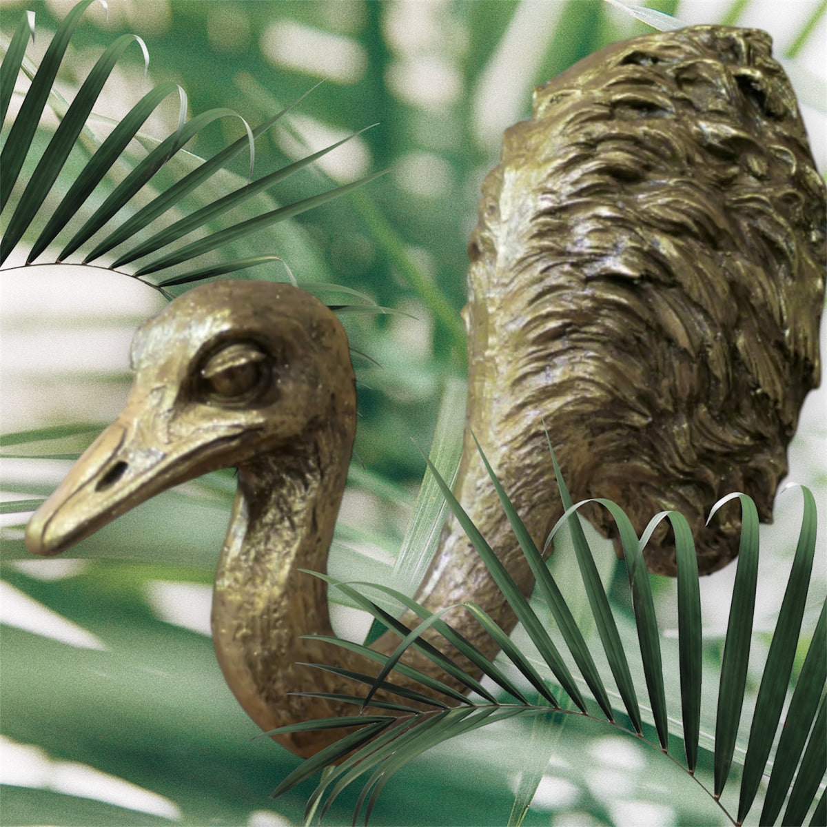 Ostrich Wall Decor – Quirky and Elegant Wall Sculpture | Sign of the times Stoke