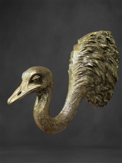 Ostrich Wall Decor – Quirky and Elegant Wall Sculpture | Sign of the times Stoke
