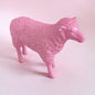 Large Bright Pink Sheep Figure – Colourful Statement Animal Ornament | Sign of the times Stoke
