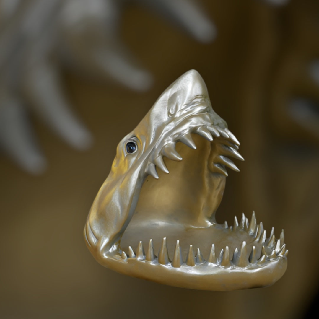Gold Shark Head Dish – Bold Decorative Dish for Unique Style | Sign of the times Stoke