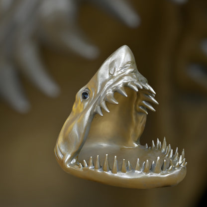 Gold Shark Head Dish – Bold Decorative Dish for Unique Style | Sign of the times Stoke
