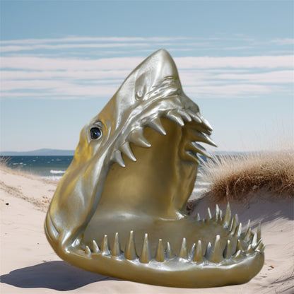 Gold Shark Head Dish – Bold Decorative Dish for Unique Style | Sign of the times Stoke