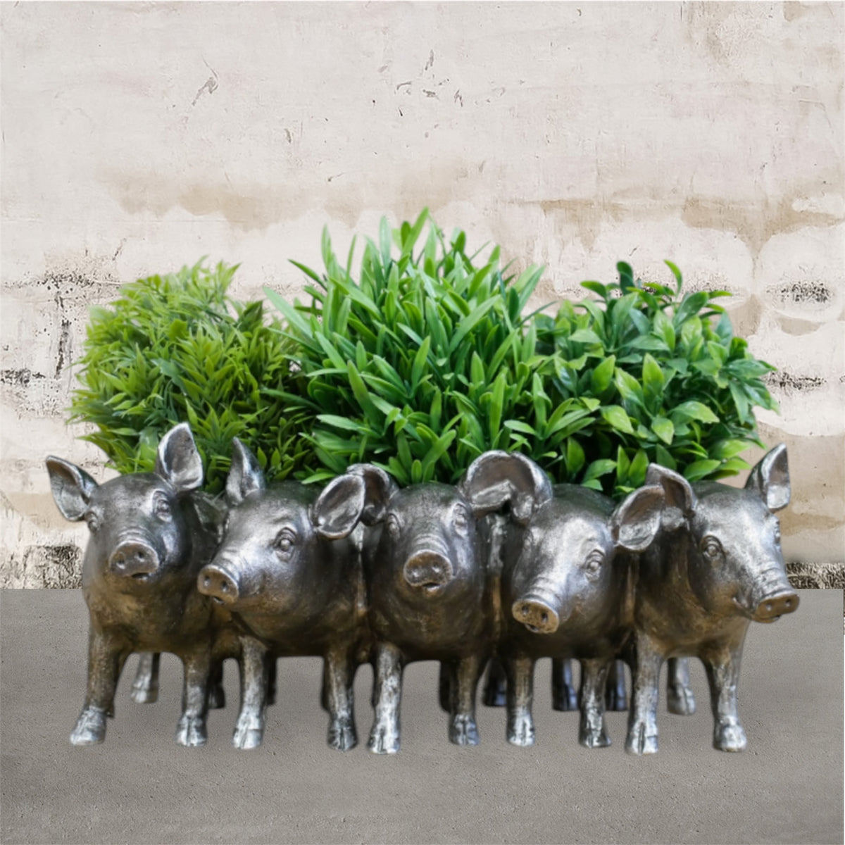 Pig Planter | Whimsical Animal Plant Pot for Indoors or Garden | Sign of the times Stoke