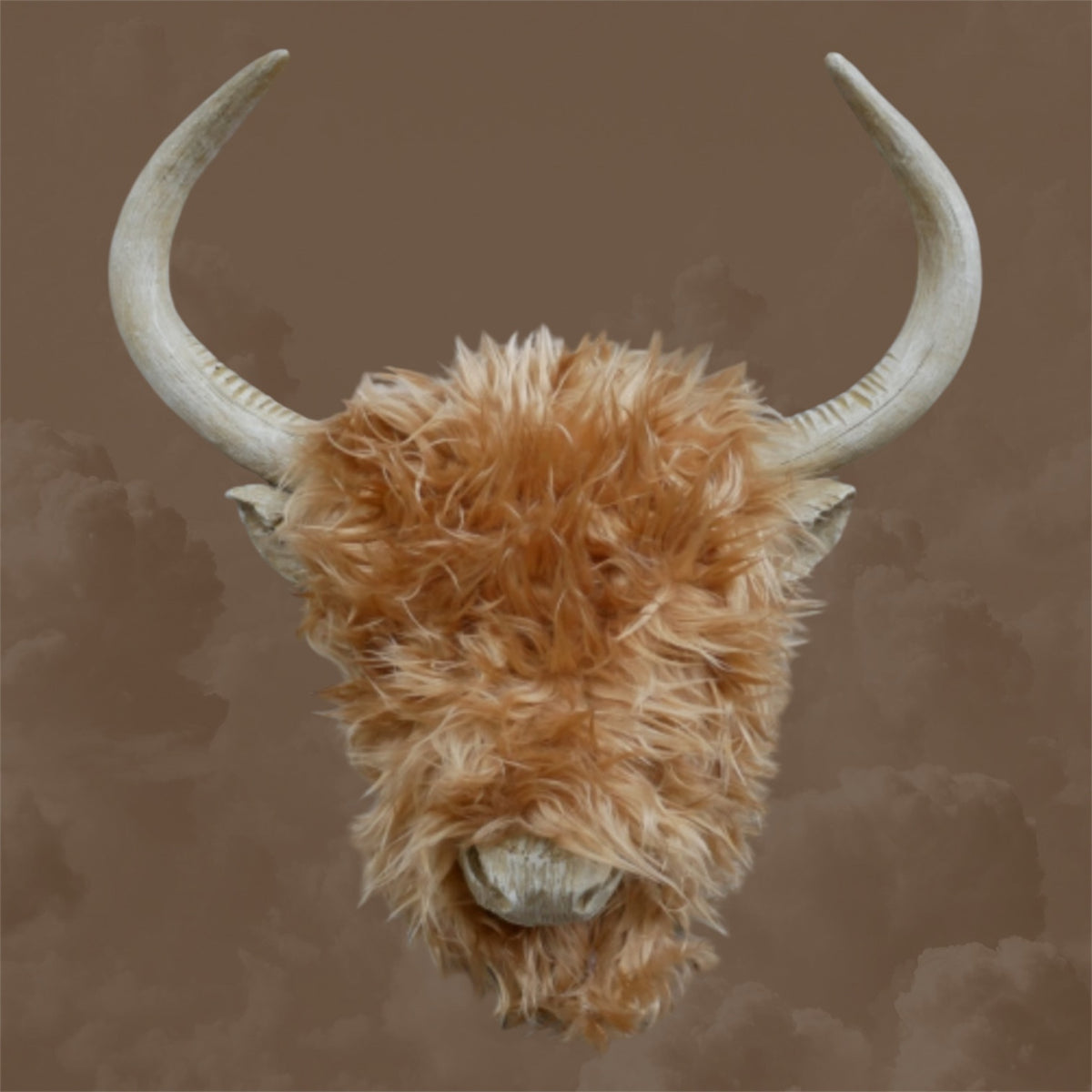 Woolly Highland Cow Wall Decor – Textured Farmhouse-Style Wall Art | Sign of the times Stoke