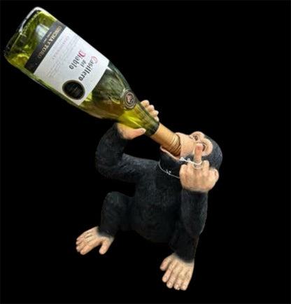 Up Yours Monkey Wine Holder - Playful Wine Bottle Holder | Sign of the times Stoke