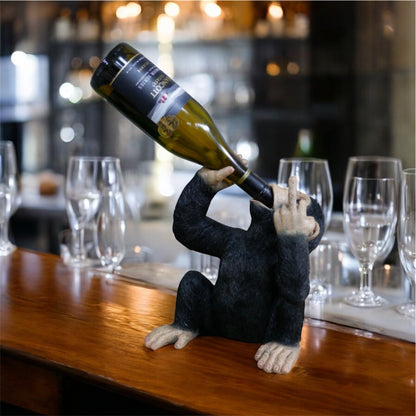 Up Yours Monkey Wine Holder - Playful Wine Bottle Holder | Sign of the times Stoke