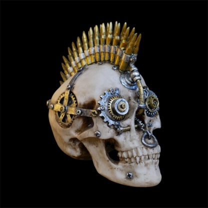 Steampunk Skull – Industrial Gothic Steampunk Decor | Sign of the times Stoke