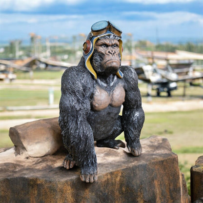 Moody Gorilla – Bold and Expressive Animal Sculpture | Sign of the times Stoke