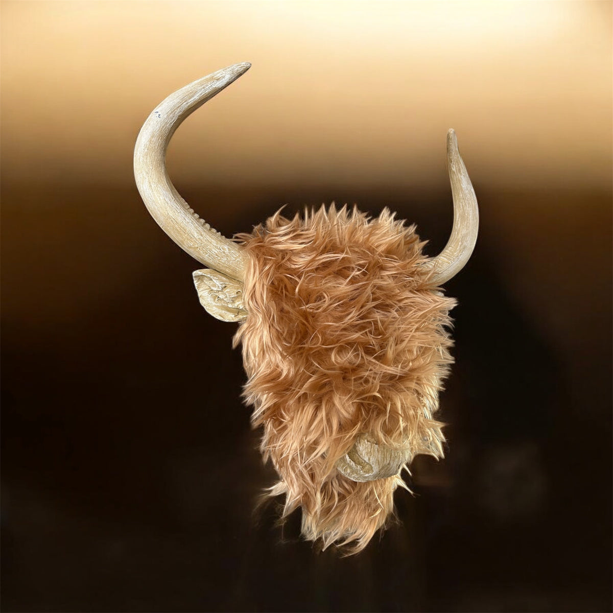 Woolly Highland Cow Wall Decor – Textured Farmhouse-Style Wall Art | Sign of the times Stoke