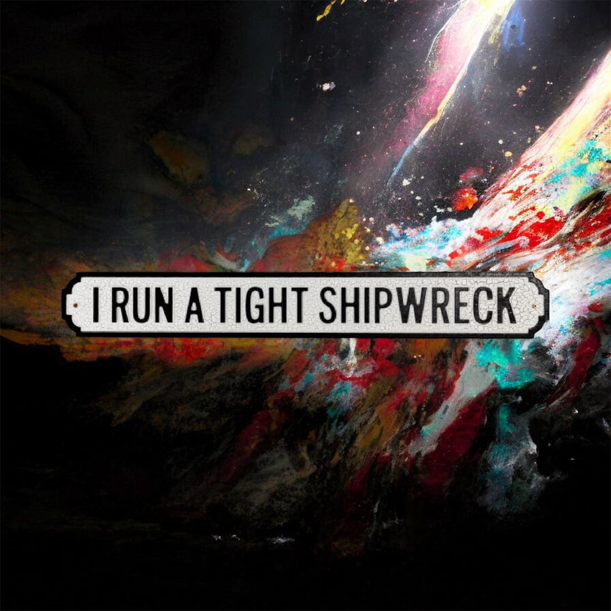 Antiqued Wooden "Shipwreck" Sign – Rustic Nautical Wall Decor | Sign of the times Stoke